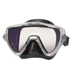 Tusa M-110 Visio Uno Pro Scuba Diving Mask, Chrome