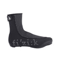 Fizik Overshoe,Waterproof Winter Road Cycling Overshoe with reflective parts, Black, XL (47-49)