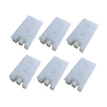 MERISHOPP6 Pieces Ice Cooler Blocks Portable Ice Brick Packs for Family Picnic Hiking White|Sporting Goods | Outdoor Sports | Ca