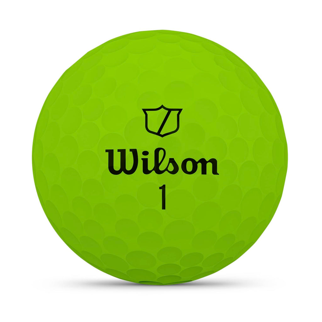 Wilson 2025 Duo Soft Golf Balls - Green, 12 Balls