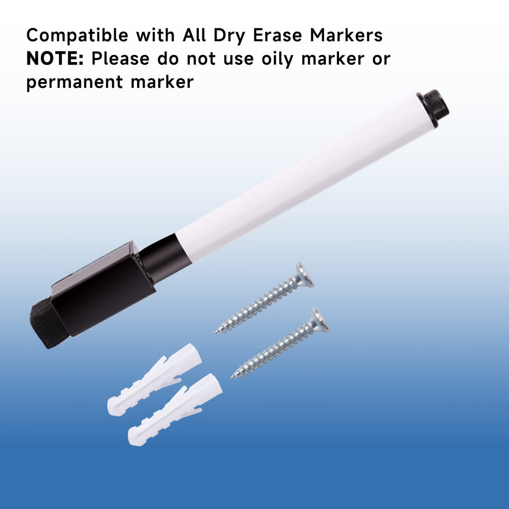 Gse Dry-Erase Dart Scoreboard For Dart Board Cricket And 01 Dart Games With Marker (Dry-Erase Scoreboard)