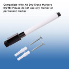 Gse Dry-Erase Dart Scoreboard For Dart Board Cricket And 01 Dart Games With Marker (Dry-Erase Scoreboard)