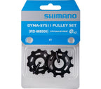Shimano Rd-M8000Axt Game Desplazante + Set Of Rollers Guide, Black, Single