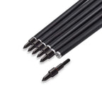 Ylsio Archery Carbon Arrow Hunting Target Practice Arrows 30 Inch With Removable Tips For Compound & Recurve Bow Spine 500 6Pcs