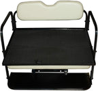 Performance Plus Carts Yamaha Drive G29 Golf Cart Flip Folding Rear Back Seat Kit - Stone
