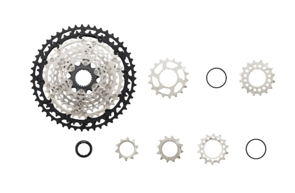 Shimano Xt Cs-M8100 Cassette - 12-Speed, 10-45T, Silver/Black, Mirco Spline