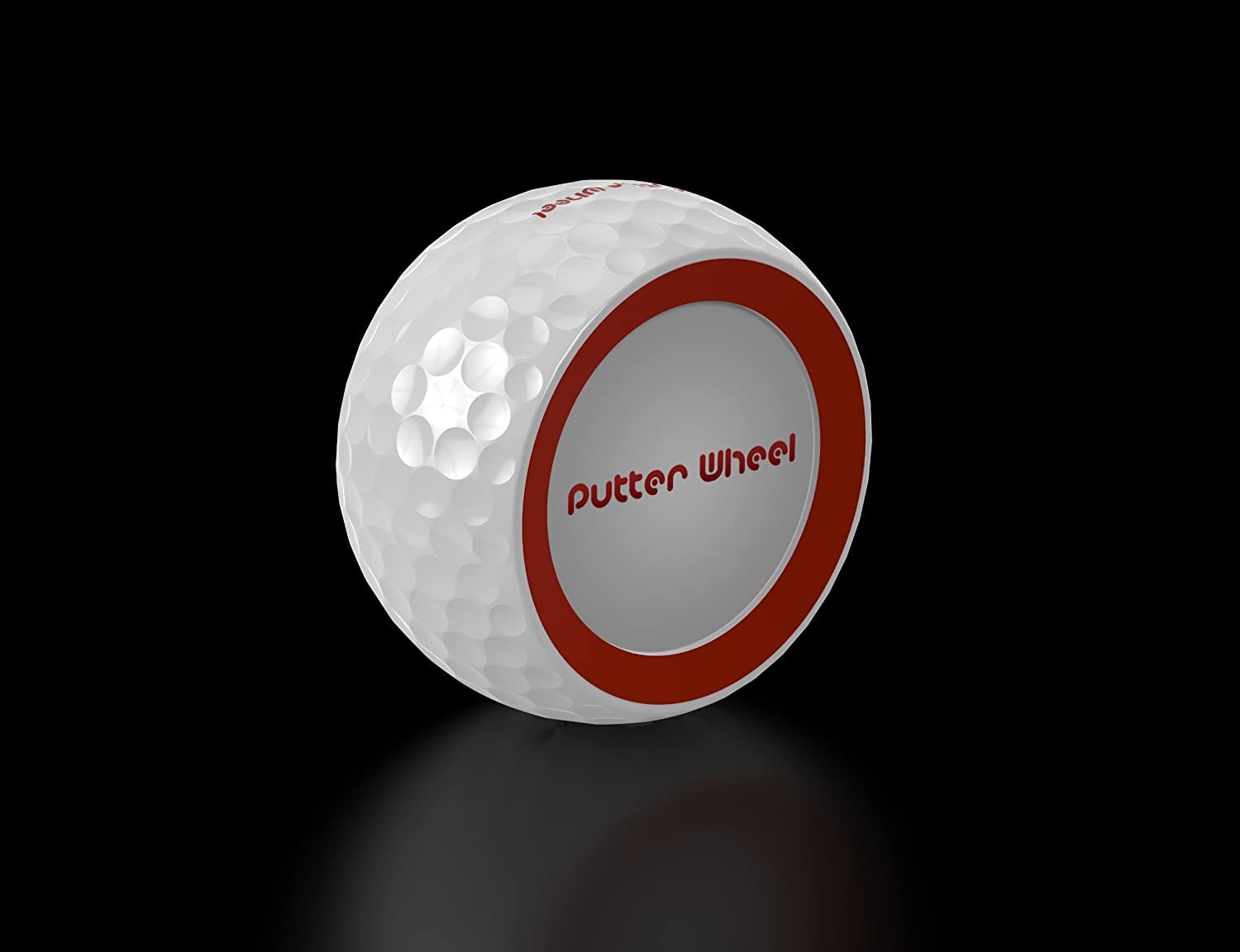 Putterwheel Golf Ball Putting Training Aid (3 Pack) - Golf Training System For Practice Green Or Mat - Golf Putting Accuracy Tra