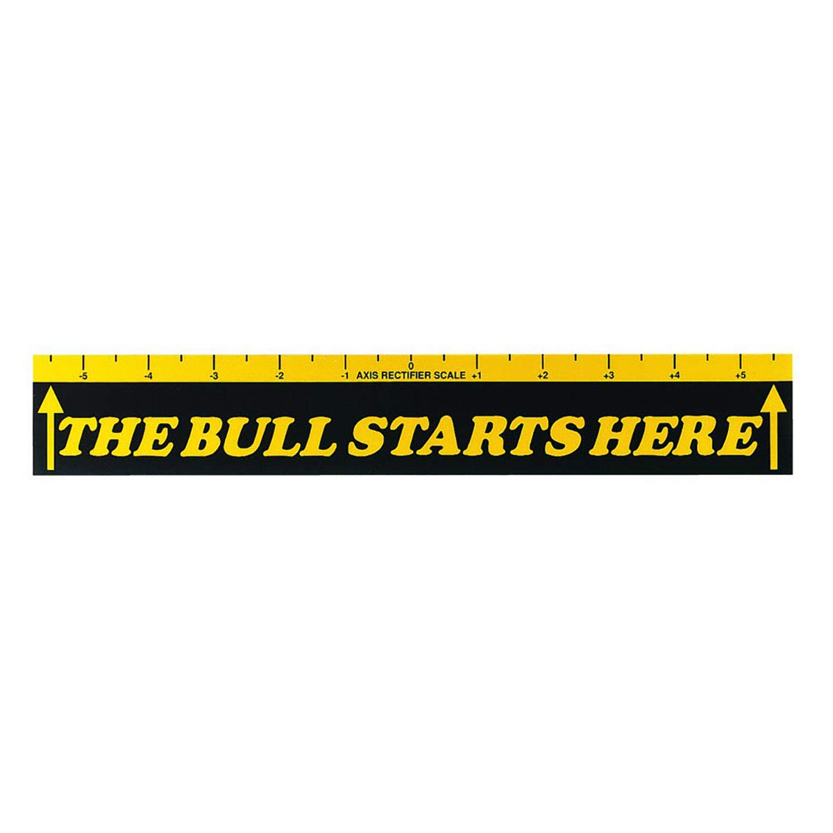 Viper Dart Throw/Toe Line Floor Marker: The Bull Starts Here (Steel/Soft Tip Darts)