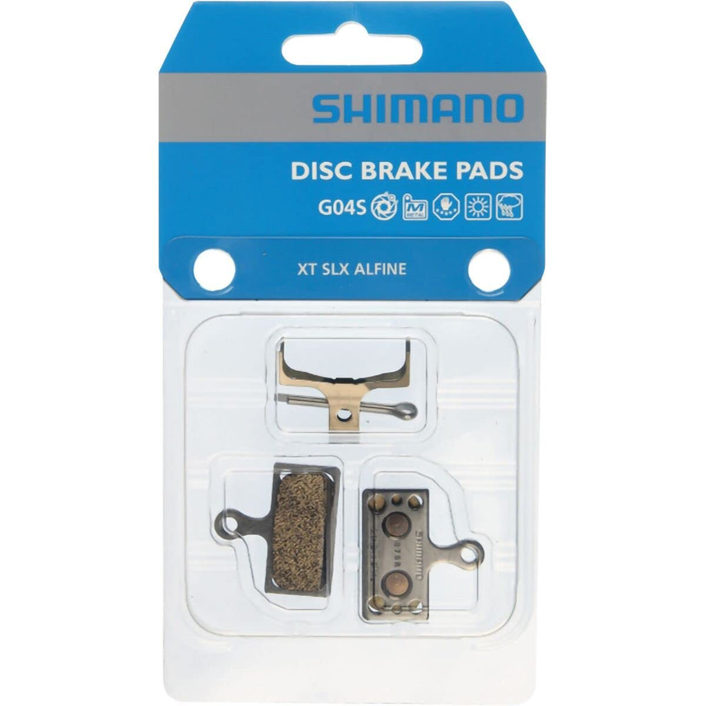 Shimano G04S Metal Disc Brake Pad And Spring For Xtr M9020 M985 Xt M8000