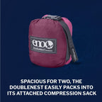 Eno Doublenest Hammock - Lightweight, Portable, 1 To 2 Person Hammock - For Camping, Hiking, Backpacking, Travel, A Festival, Or