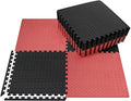 SIGNATRON Exercise Puzzle Gym Mat Interlocking Foam Mats EVA Foam Floor Tiles with Protective Flooring for Gym Equipment Workout