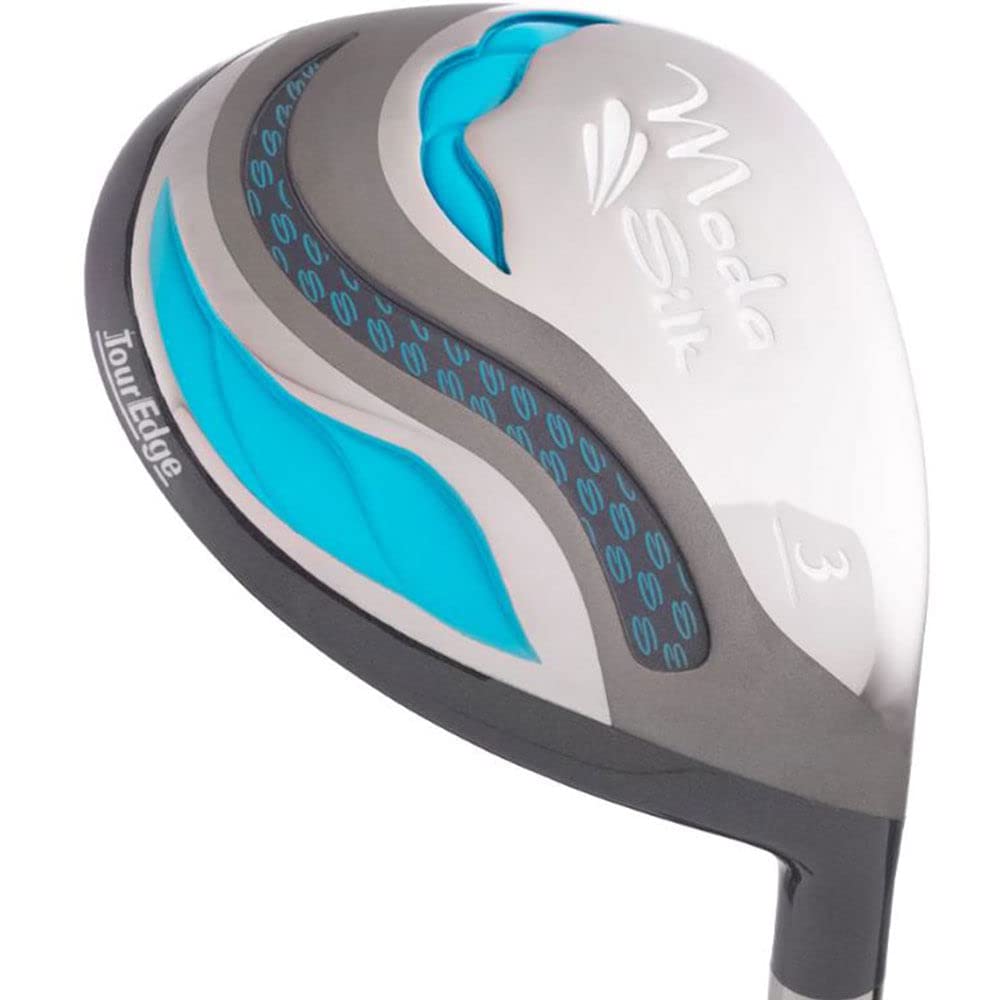 Tour Edge Moda Silk Womens Golf Set-Black-Lt Blue-Rh-Petite (Sjsrgl11.B-1)