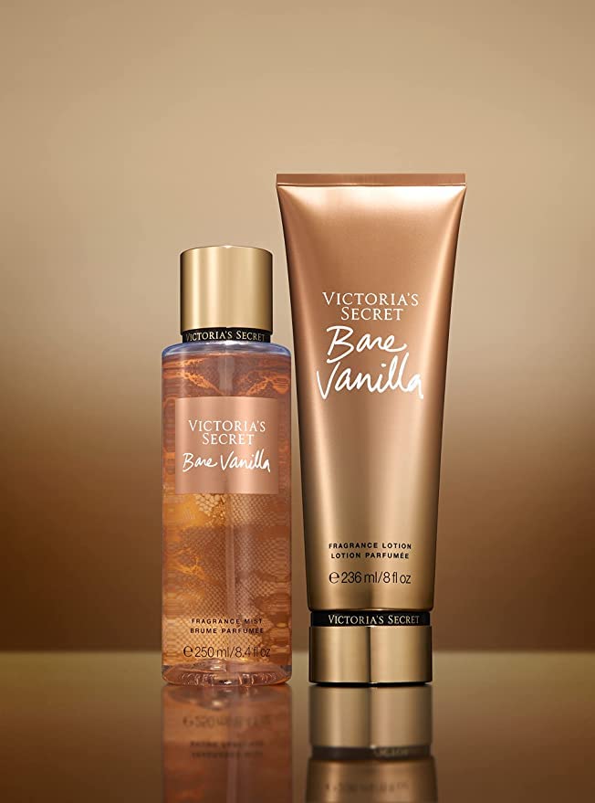 Victorias Secret Bare Vanilla Mist  Lotion Set