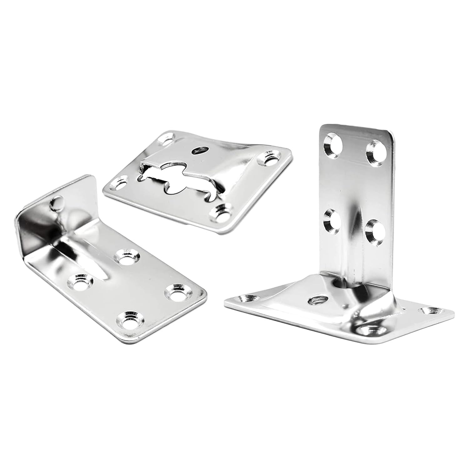 MARINE CITY Removable Table Bracket - Stainless Steel, Rust-Resistant, Easy-Mount Design for Boats, RVs, Caravans - Ideal for Ta