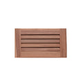 Whitecap Teak Louvered Insert - 6-3/8 X 11-3/16 X 3/4 Marine Rv Boating Accessories