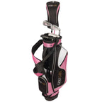 Golf Girl Junior Girls Golf Set V3 With Pink Clubs And Bag, Ages 4-7 (Up To 4' 6), Right Hand