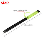 Andux Golf Training Aid Golf Putting String With Pegs Golf Putting Guide Line Lxxlq-01