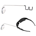 Cfopiryx Bicycle Eyeglass Mirror Biking Cycling Helmet Mount Rear View Mirror, Adjustable Angle, Aluminium Alloy Riding Mirror A