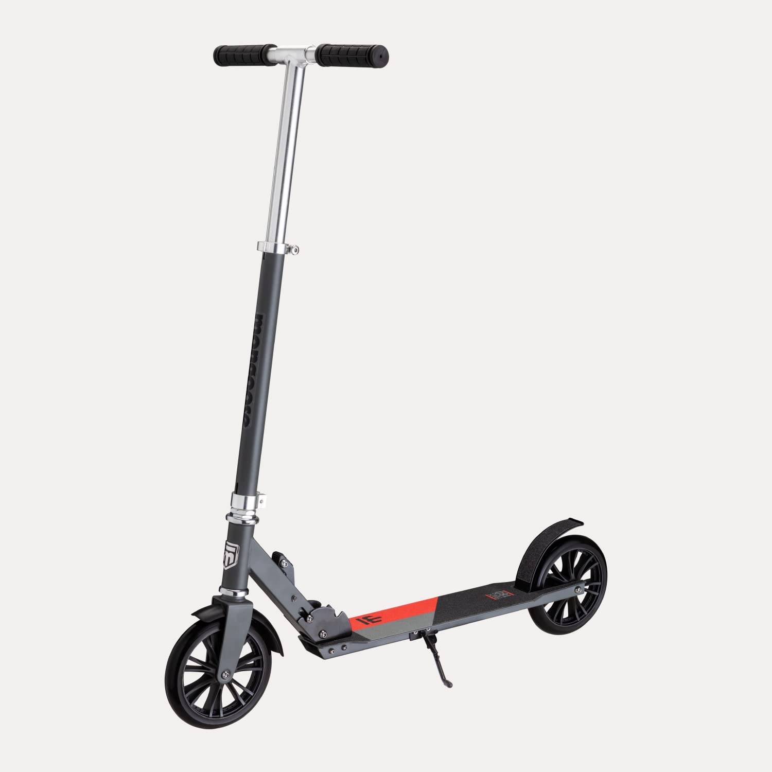 Mongoose Trace YouthAdult Kick Scooter Folding and Non-Folding Design, Regular, Lighted, and Air Filled Wheels, Multiple colors,