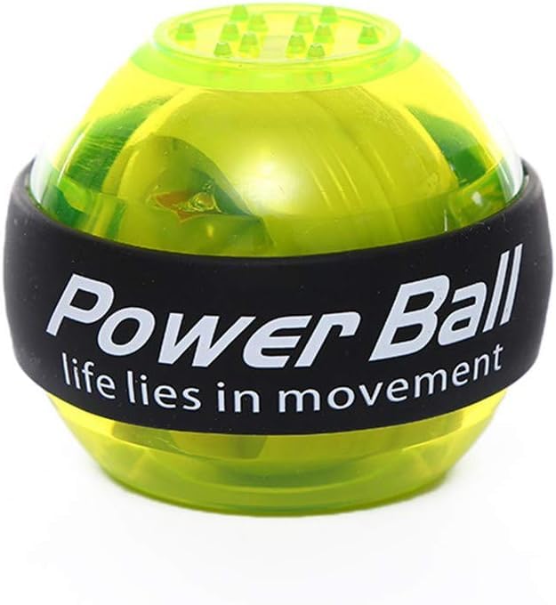 IRIS Gyroscopic Wrist & Forearm Exerciser Power Ball  Force Ball Strength Trainer for Grip, Hand & Arm Muscle Conditioning