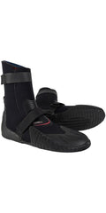 ONeill Heat 5mm Round Toe Neoprene Boot with Textured Rubber Sole for Cold Water Surfing, Paddleboarding, Snorkeling, Black, 7