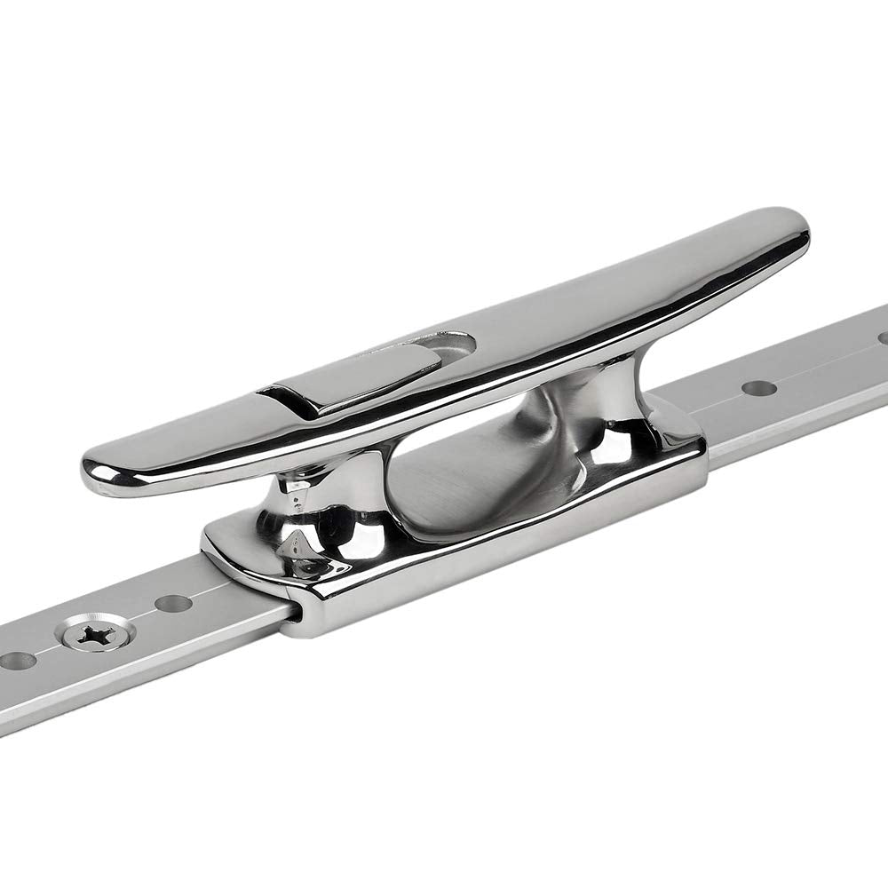 Schaefer Mid-Rail Chock And Cleat Mounts On 1 X 1/8-Inch T-Track Fits Up To 1/2-Inch/13Mm Line