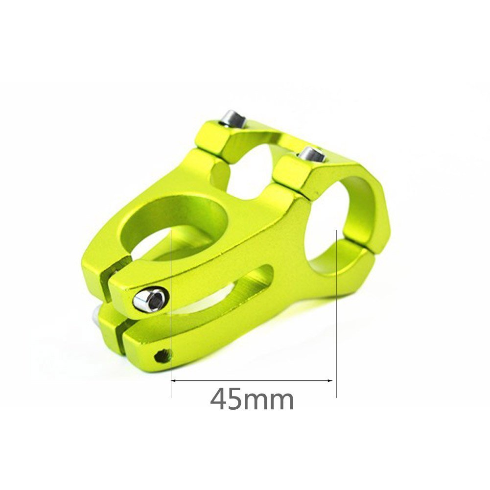 31.8 Stem 45Mm Bike Stem Wake Mountain Bike Stem Short Handlebar Stem For Most Bicycle, Road Bike, Mtb, Bmx, Fixie Gear, Cycling
