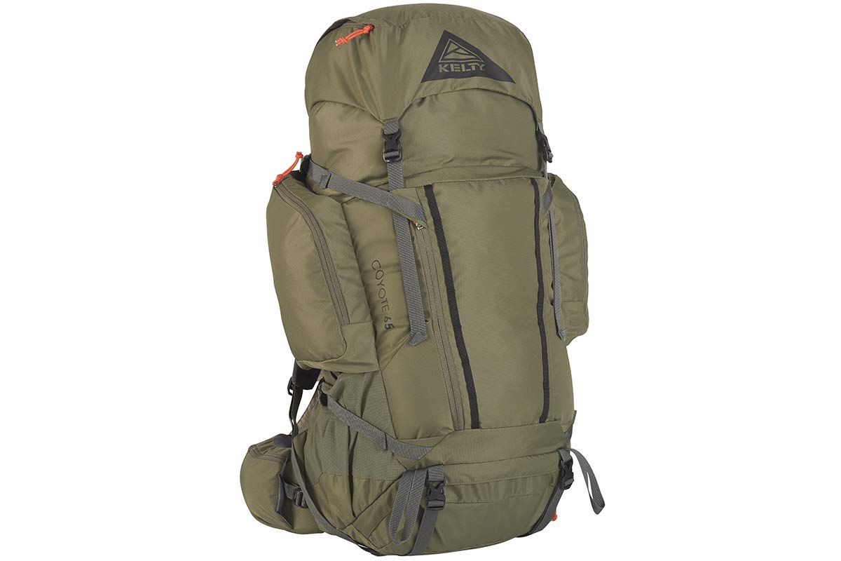 Kelty Coyote 60-105 Liter Internal Frame Backpack - Hiking, Backpacking, Travel, Hydration Compatible, Fully Adjustable (65L / D