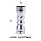 Gse 3-In-1 Pool Cue Tip Tool, Billiard Cue Stick Tip Tool, Billiard Cue Accessories Scuffer/Shaper/Aerator (Silver)
