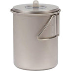 Snow Peaks Titanium Mini Solo, Scs-0044Tr, Japanese Titanium, Ultralight And Compact For Camping And Backpacking, Made In Japan,