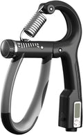 Hand Grip Strength Trainer, Hand Grip Strengthener with Counter, Adjustable Resistance 10 to 100 kg, NonSlip Gripper, for Athle