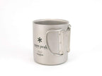 Snow Peak Double Wall Titanimum Insulated Mug, Lightweight, Durable, Camping, 450Ml