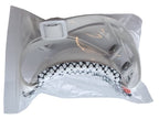 Sportstar Victory T-Rex Hurricane Gel Football Chinstrap (White, S/M)