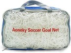 Aoneky Soccer Goal Net - 24 X 8 Ft - Full Size Football Goal Post Netting - Not Include Posts (24 X 8 Ft - 3 Mm Cord)