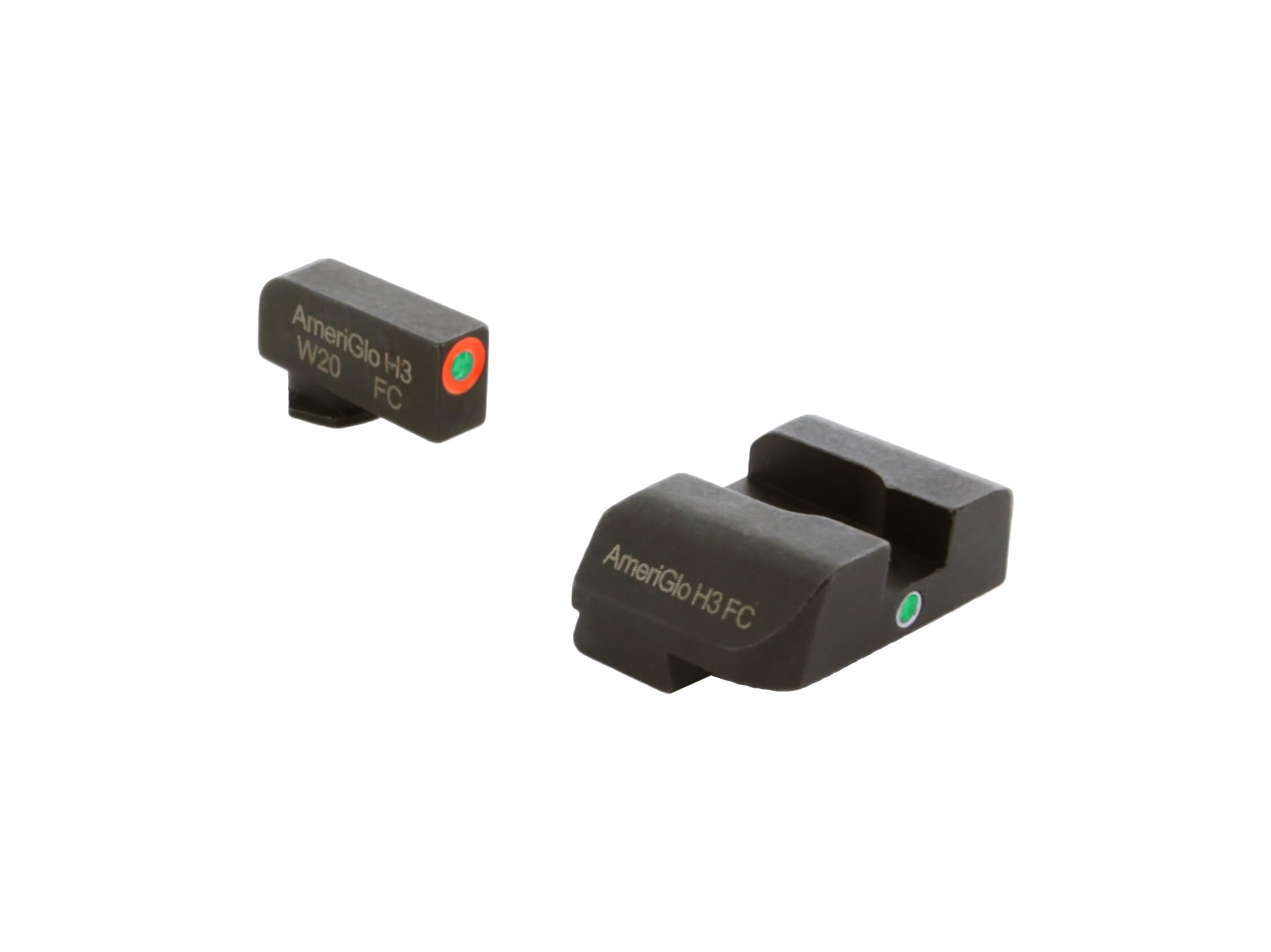 AMERIGLO i-Dot Series Sight Set for Glock - Fits Gen 1-4 9mm/.40/.380, Gen5 10mm/.45