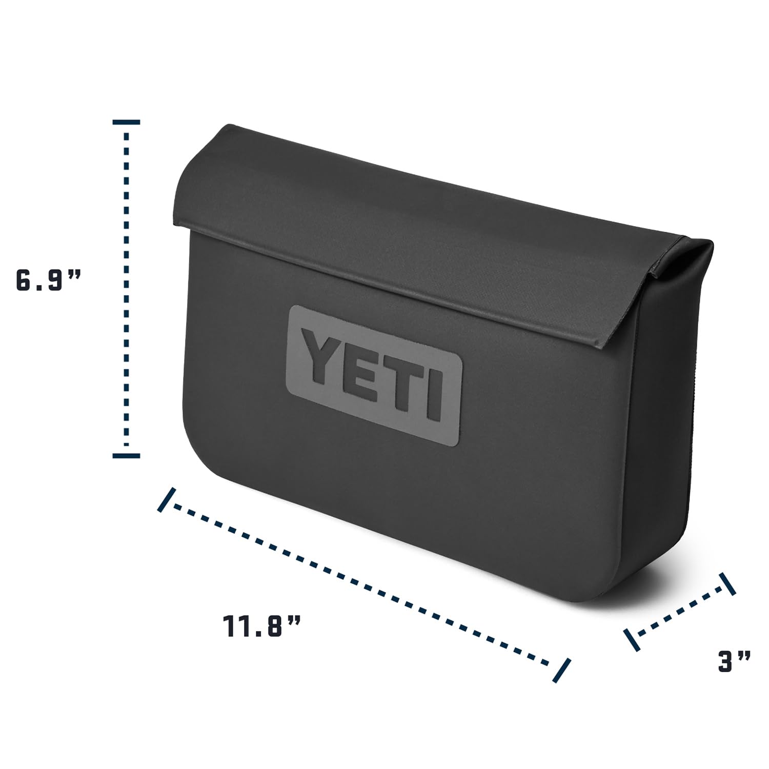 YETI Sidekick Dry 3L Gear Case, Black Forest Green