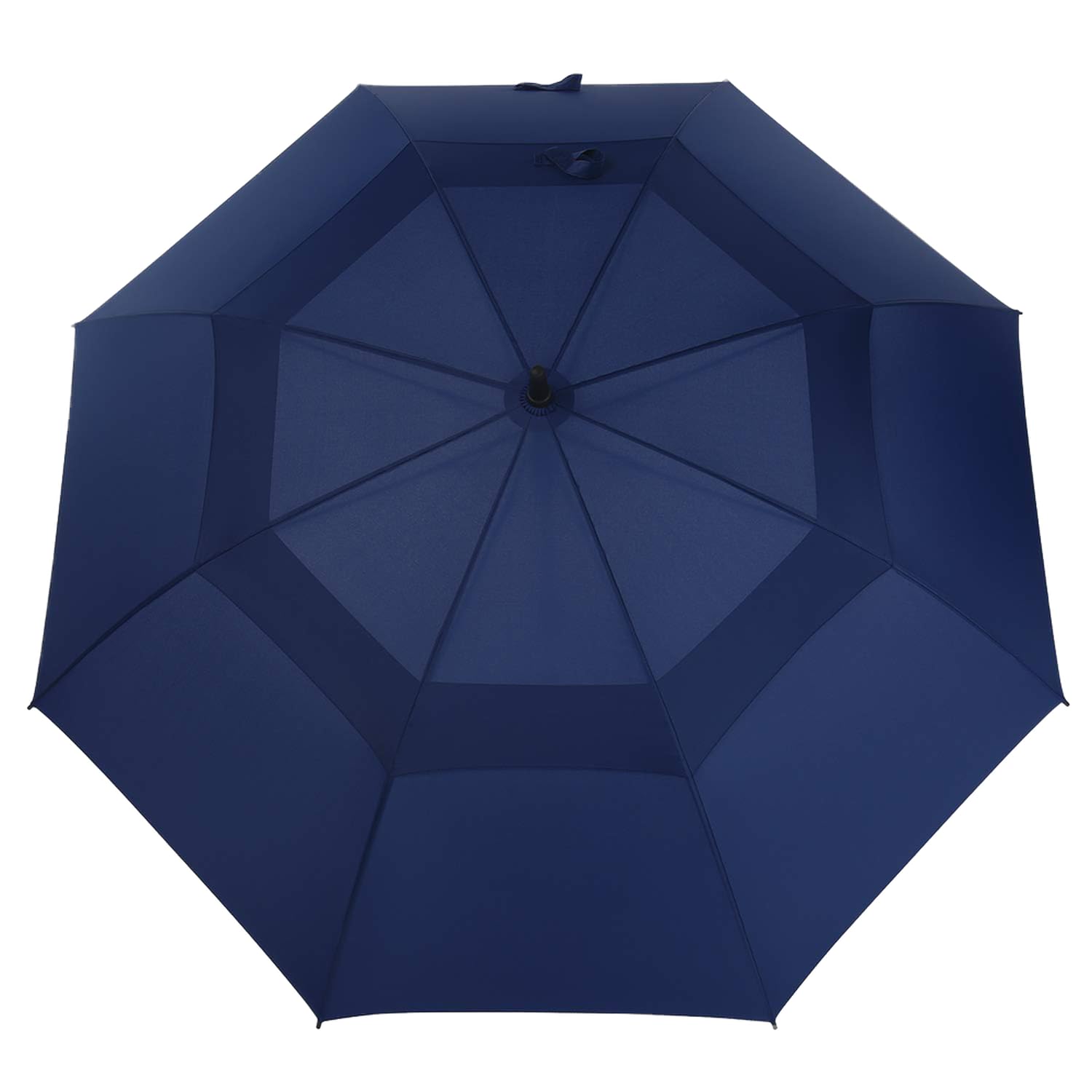 Mrtlloa 72 Inch Automatic Open Navy Blue Golf Umbrella, Extra Large Oversize Double Canopy Vented Windproof Waterproof Stick Umb