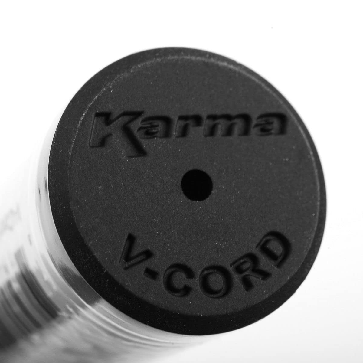 Karma V-Cord Half Cord Golf Grip Set, 13 Black/Red Standard Size Corded Rubber Replacement Golf Grips For Men, Hybrid Comfort, E