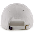 '47 New York Yankees Adjustable Cap Clean Up Mlb, White, Royal Blue, Orange, One Size