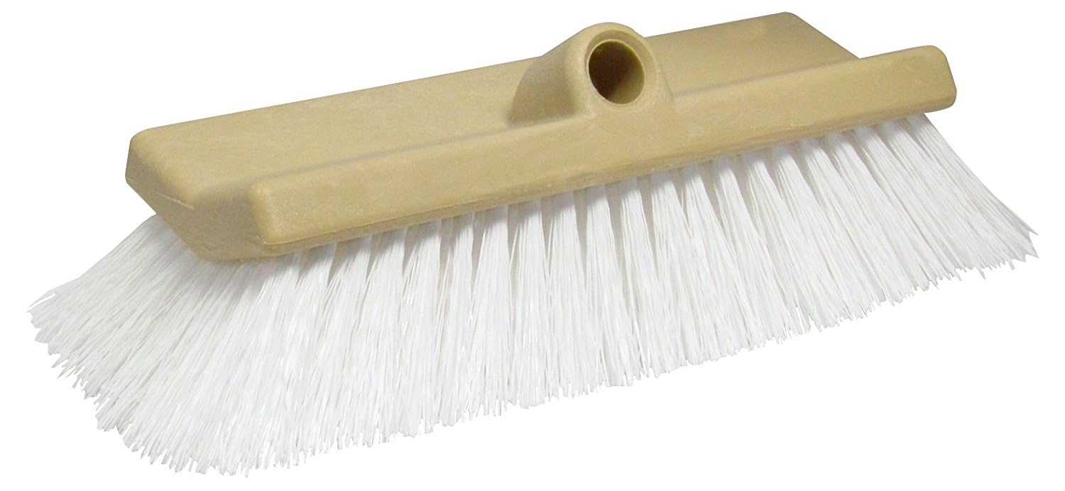 STAR BRITE Big Boat Brush/Bi-Level Scrubber (White) (040016)