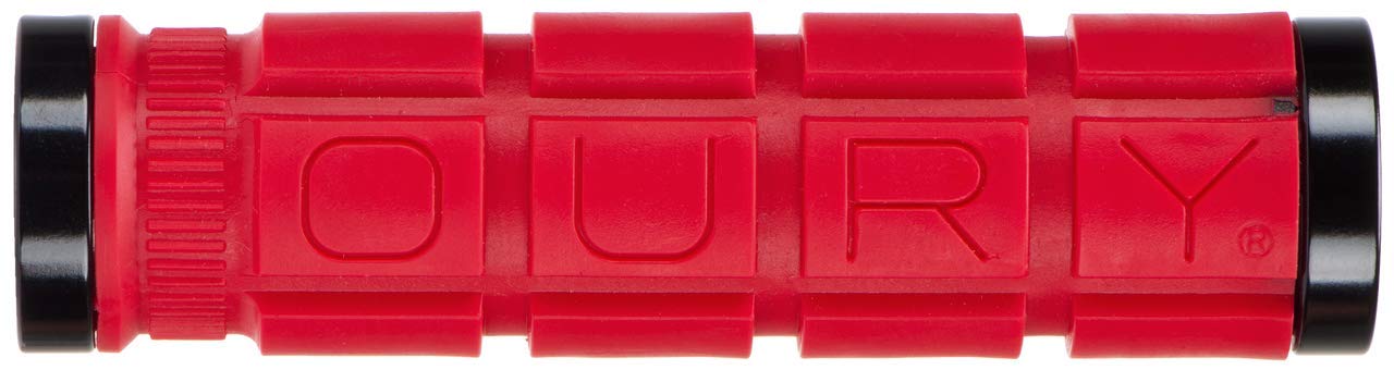 Oury Lock-On Grips Red