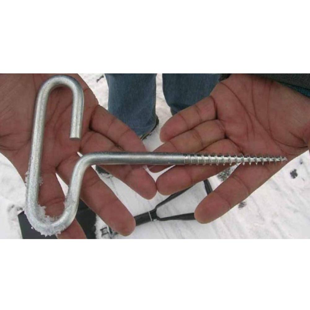 Hdtyyln Trumpet Ice Nail Ground Nail - Set Of 4 Ice Insert Nails For Winter Fishing Tents - Ideal Accessories For Ice Fishing An
