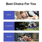 Dogxiong 2 Pack Ultralight Inflatable Camping Pillow Squared Flocked Fabric Air Pillow For Hiking,Traveling,Napping,Desk Rest,Be