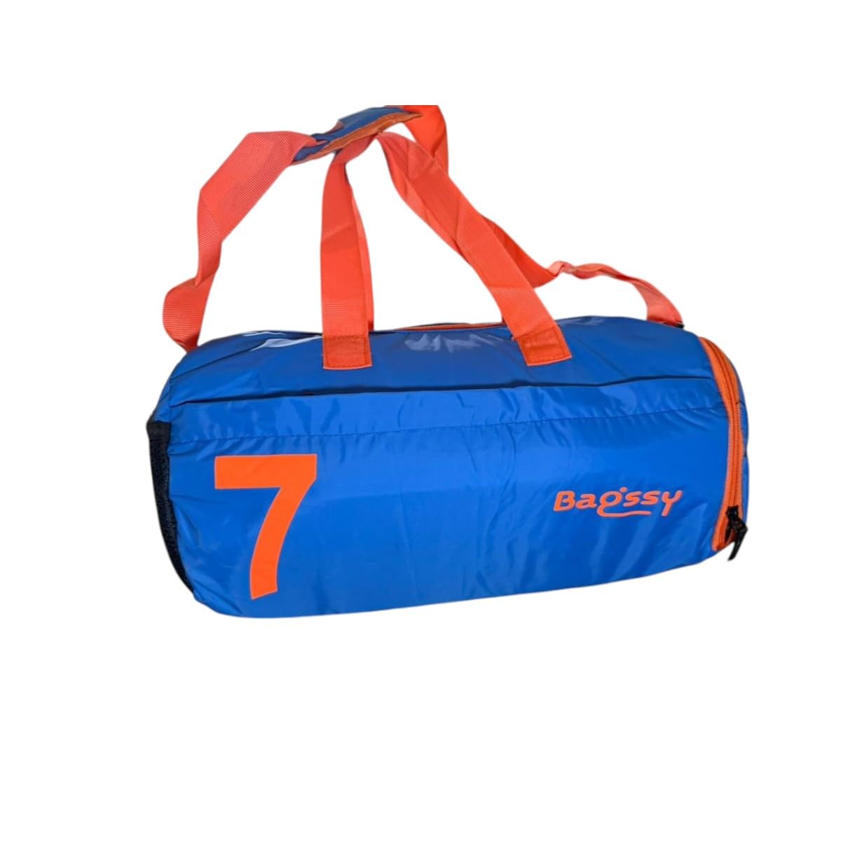 Bagssy Multipurpose Gym/Duffle Bag With Shoe Compartment & 1 Half Mesh Pocket (Blue) 20 L Bag For Men& Women Casual Multipurpose