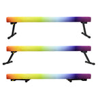 86 York 8Ft Gymnastics Balance Beam, High And Low Floor Beam Gymnastics Equipment For Kids/Adults,Gymnastics Beam For Training,P