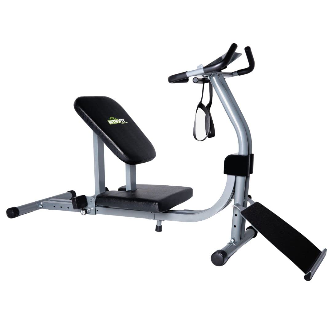 Full Body Stretching Machine Nitrofit Limber Pro. Only Stretch Machine With Adjustable Sliding Seat & Slant Board. Stretch Train