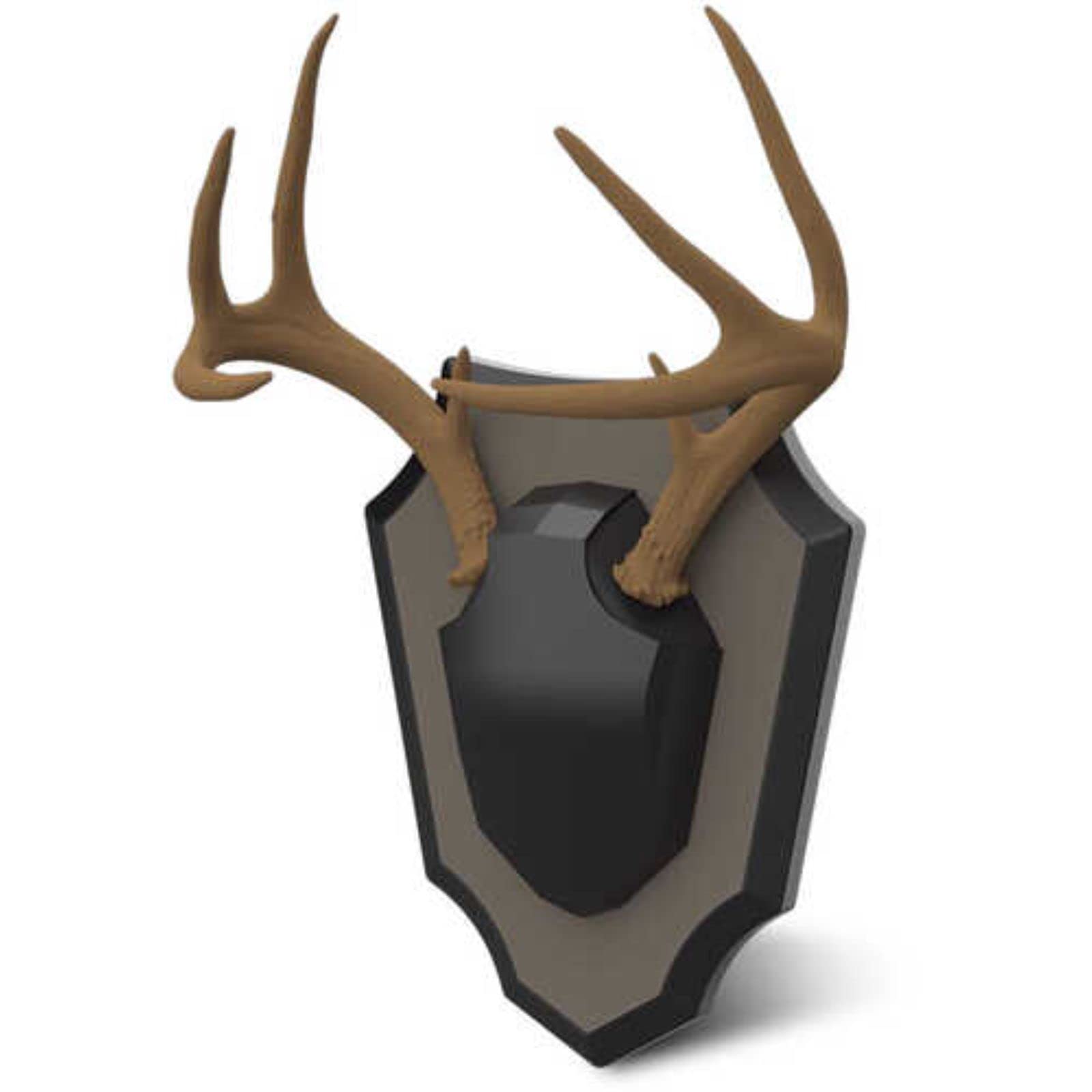 Hunters Specialties Antler Skull Cap Mount - Lightweight Resin Design, 2-Piece Construction, Hardware Included