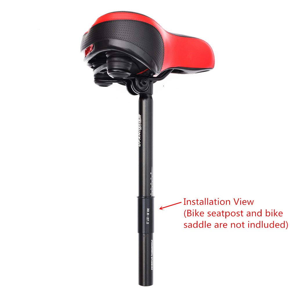 Upanbike Bike Seatpost Shim Sleeve Bicycle Seat Post Tube Adapter For Mountain Bike Road Bike Electric Bicycle(27.2Mm To 30.4Mm)