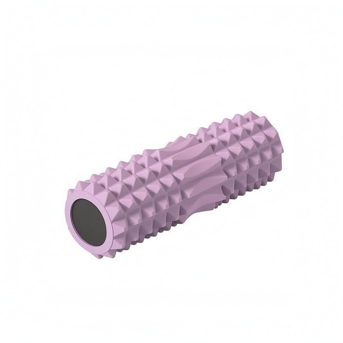 TRENDYNEST Back Massage Crescent Soft Roller Cylindrical Textured Soft Roller Solid Solid Core Fitness Tool HollowEnd for Exerc