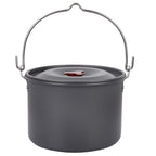 Hanging Pot Cooking Pot, Single Soup Pot, For Camping Hiking